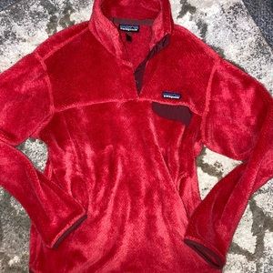 Red Patagonia Pullover